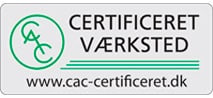 Certificeret Værksted (CAC) certifikat